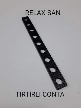 Tang Knurled Black Muffler Rubber