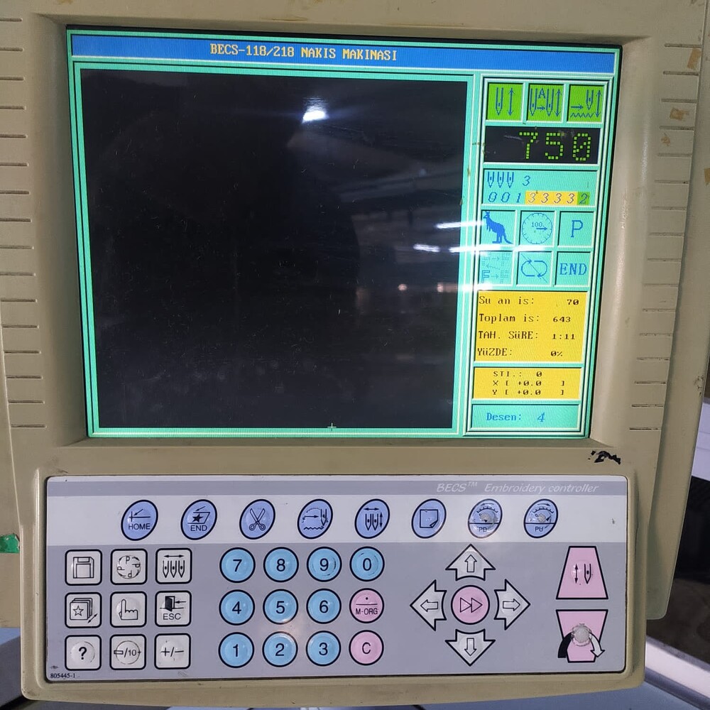 Satılık tang nakış makinası - 3