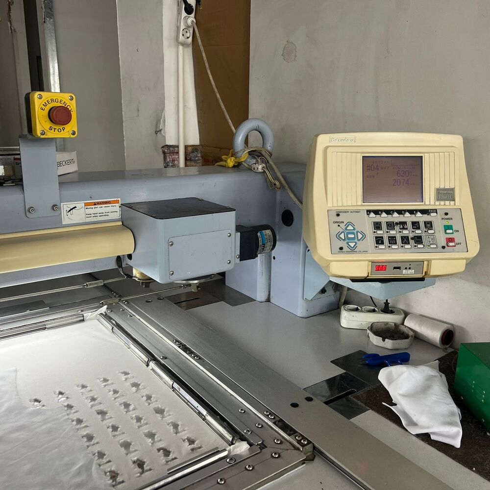 Satılık barudan nakış makinası