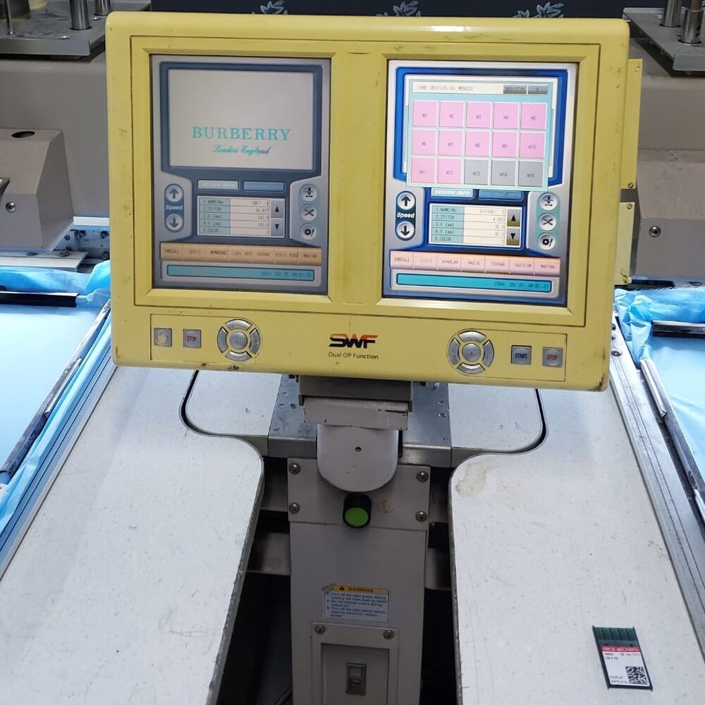 Satılık swf 6 kafa nakış makinası. - 2