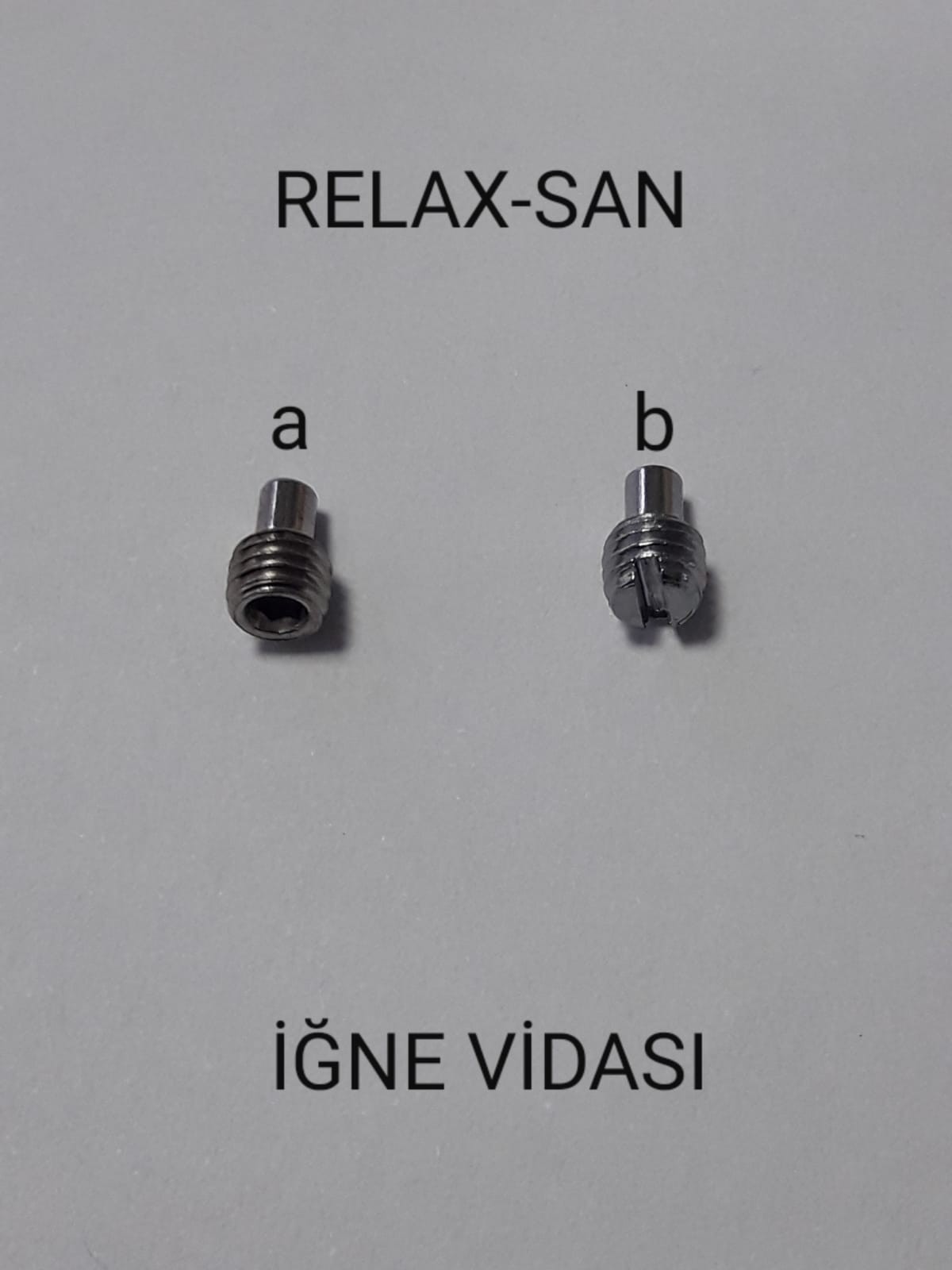 Tang İğne Bağ Vida