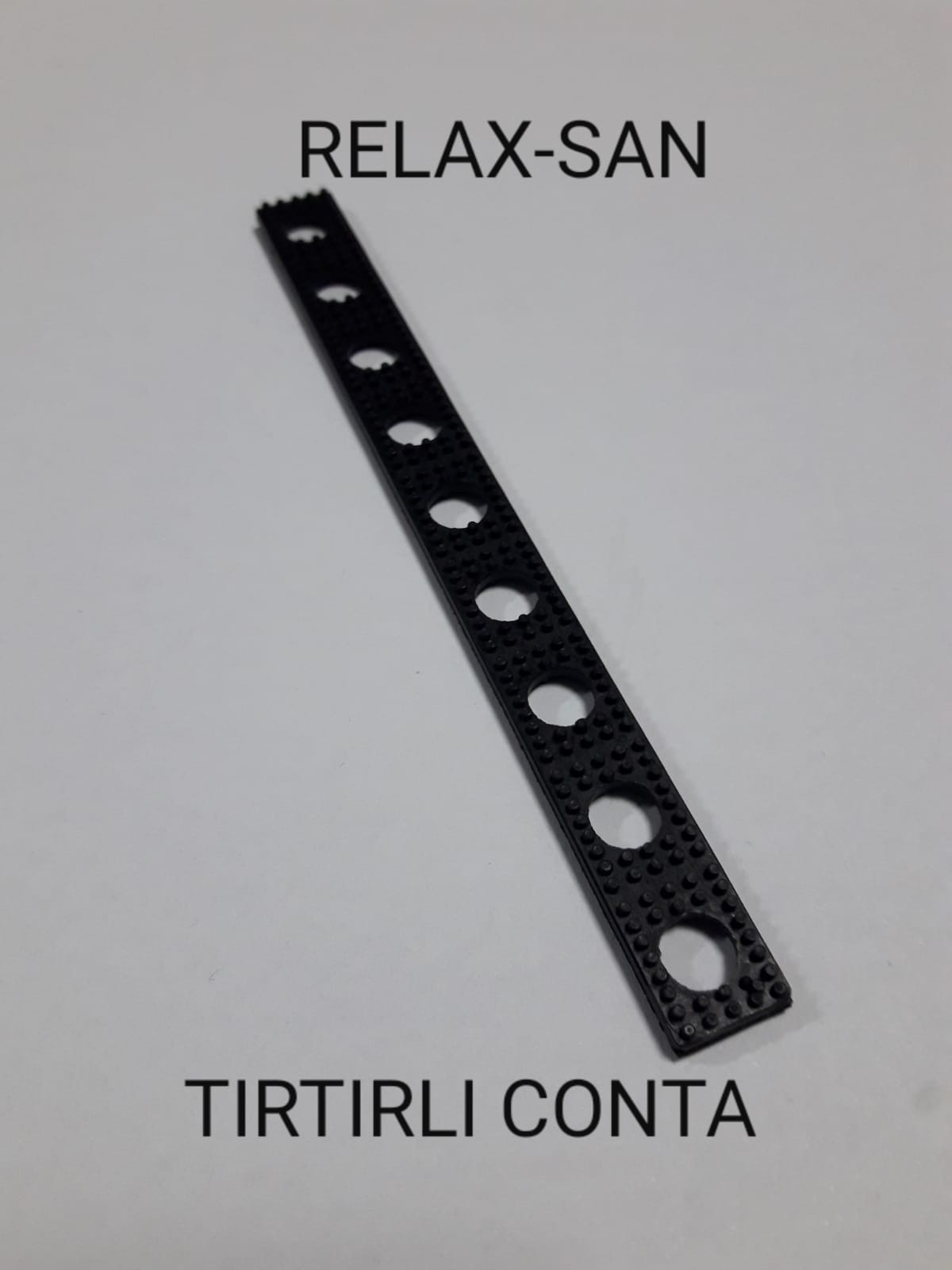 Sinsim Tırtıllı Siyah Susturucu Lastik